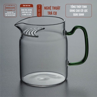 TỐNG THỦY TINH DÁNG CAO CÓ LỌC - DUNG TÍCH 500ML