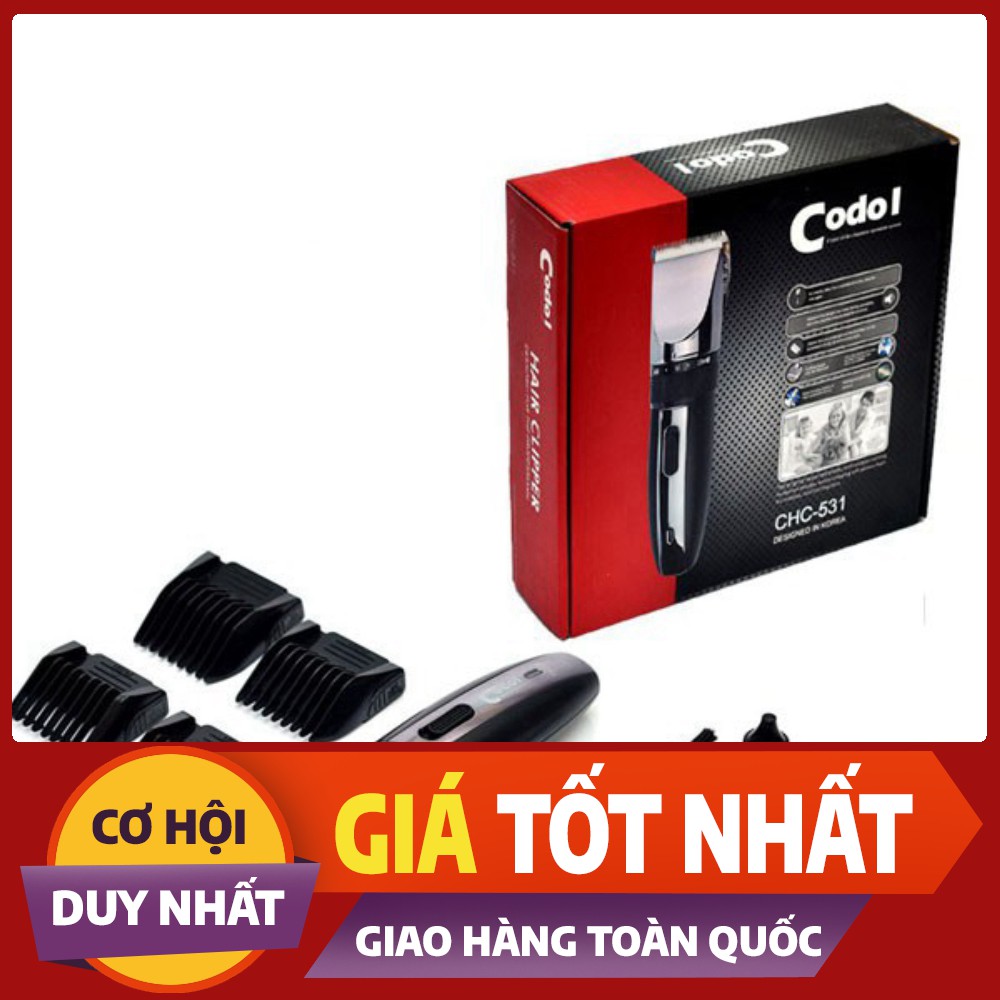 Tông đơ CODOL 531 lưỡi thép chuẩn | Shopee Việt Nam