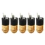 Btsg 3 5mm Mini Stereo Nữ Jack Ổ Cắm Cắm Bảng Điều Khiển Âm Thanh Nổi Gắn Jack Kết Nối