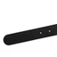 Dây thắt lưng GOAT nam 3.5cm dây PU bấm lỗ đen-nâu