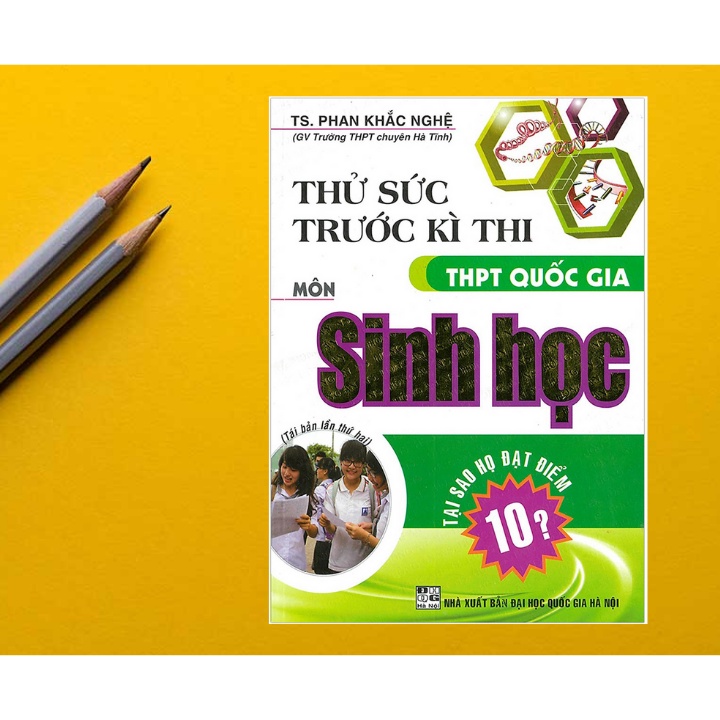 Ảnh Sách - Thử Sức Trước Kì Thì Thpt Quốc Gia Sinh Học 1