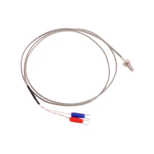 Cảm biến nhiệt độ cặp nhiệt điện loại K PCF * Đầu dò ren M6 bền 0-400 độ