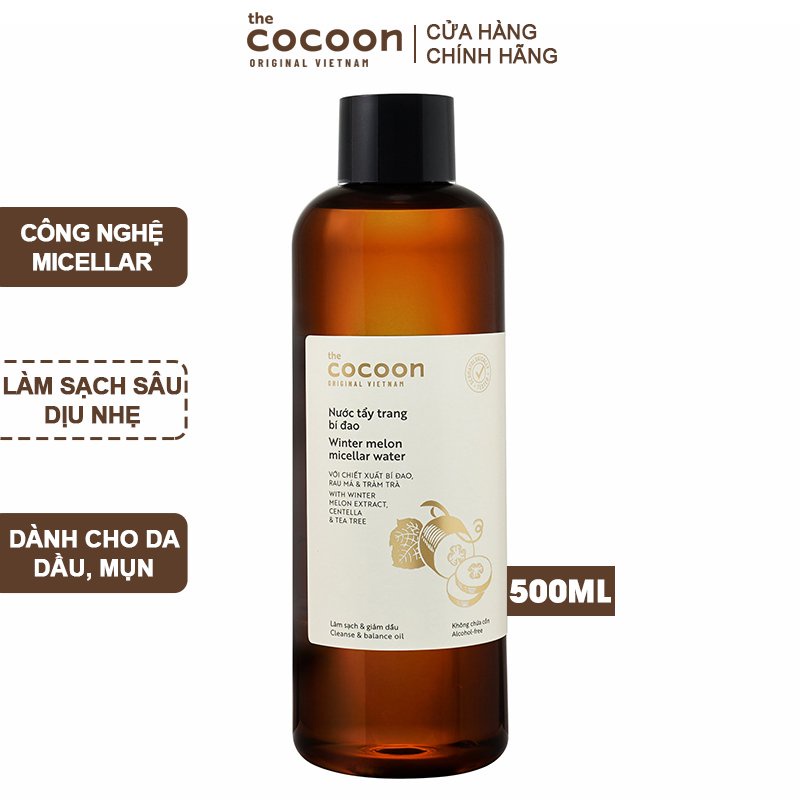 Ảnh Nước Tẩy Trang Bí Đao Kiểm Soát Dầu Thừa COCOON 1