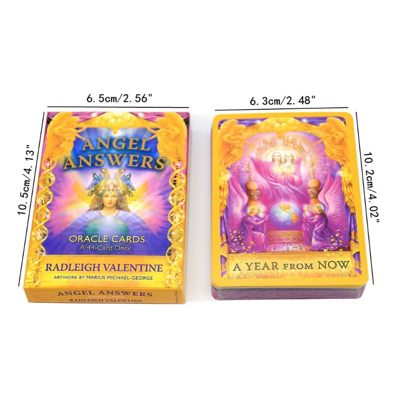 Câu trả lời thiên thần Mon cho thẻ Oracle Bộ bài 44 lá và Thẻ hướng dẫn – Minh họa