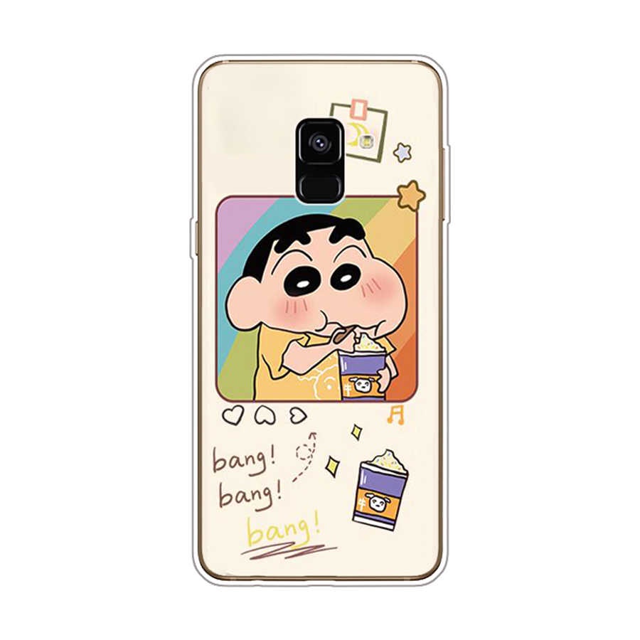 Ốp Điện Thoại TPU Dẻo In Họa Tiết Độc Đáo Thời Trang Cho Samsung Galaxy A8 plus 2018 A6 2018 plus