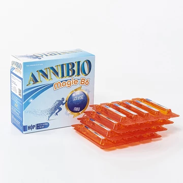 Annibio Magie B6 - Bổ sung vitamin B6, Magie - Hỗ trợ giảm đau dây thần kinh ngoại biên, suy nhược thần kinh