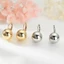 Bông tai FUJIOU Bông tai thời trang Vòng tròn lớn Trang sức Bông tai Dangle