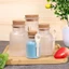 CHEESELY 100-500g Frosted Seal Jar Organizer Thìa Gỗ Hộp Đựng Đồ Đa Năng