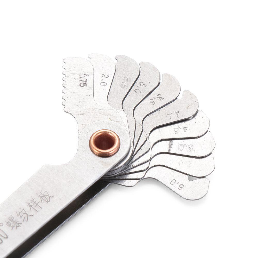 NKSFX Thread Plug Gauge Thép Carbon Metric Inch Đo Răng Đồng Hồ Đo Răng
