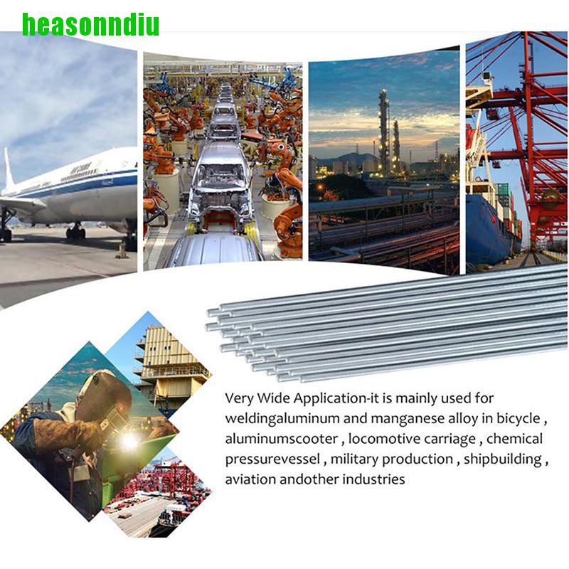Set 10 que hàn nhiệt độ thấp làm từ nhôm sử dụng tiện lợi