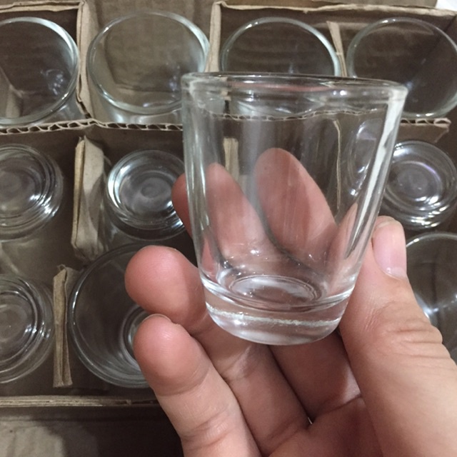 Bộ 20 ly uống rượu bằng nhựa trong suốt AMIZIN Chén nhỏ uống rượu Freeship từ 50k