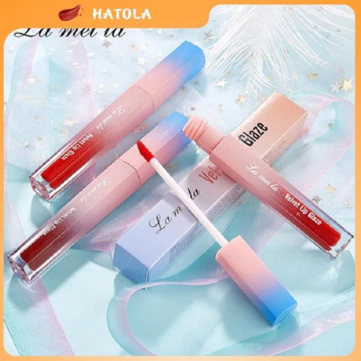 Son kem Lameila Velvet Lip Glaze son môi lì mịn lâu trôi nội địa Trung HT-TL181 💄