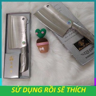 Dao chặt xương Slice Knife Inox cao cấp nguyên khối
