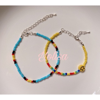 Vòng tay handmade hạt cườm nhiều màu giống JHope BTS