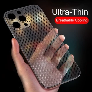 Ốp Điện Thoại Lenuo Siêu Mỏng Thoáng Khí Chống Sốc Cho iPhone 13 Pro Max, 14, 15, 16, 11 Pro Max 14 Plus 12 Pro Max