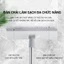 CHỔI CHÀ SÀN - Cây Chà Sàn Nhà Tắm - Quét Lau Sàn Nước - ChổI Cọ Nhà Vệ Sinh - Bàn Chải Chà Toilet Màu Trắng