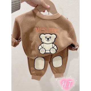 Set bộ gấu nỉ bông cho bé trai