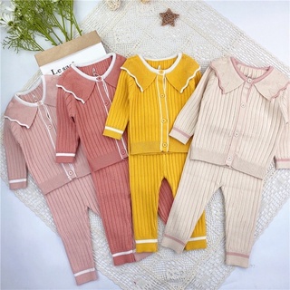 Bộ len bé gái, bộ len dài bé gái, len quảng châu bé gái