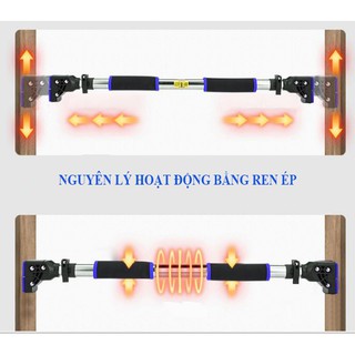 Xà Đơn Treo Tường Gắn Cửa 2021 Chống Xoay Có Giọt Nước Chỉnh Cân Bằng Đại Nam Sport + Găng Tay