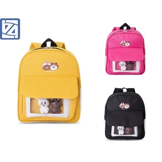 Balo thời trang nữ hình gấu đi học, đi chơi đựng được A4 Balo4.0