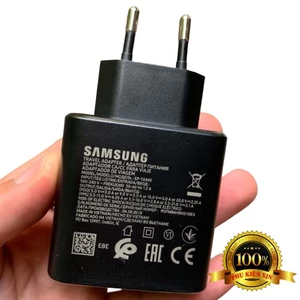 Cốc Sạc Nhanh 45W + Cáp USB Type C Samsung Note10 5G / Note20 / Note20Ultra Chính Hãng