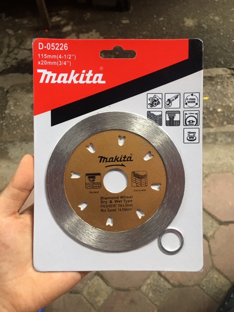 Lưỡi cắt GẠCH MAKITA không rãnh ( hàng loại 1 )