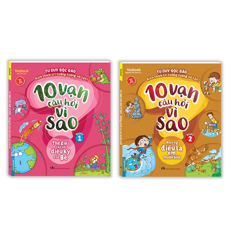 Ảnh Sách - Combo 2c 10 vạn câu hỏi vì sao tập 1 + tập 2 (64k) 1