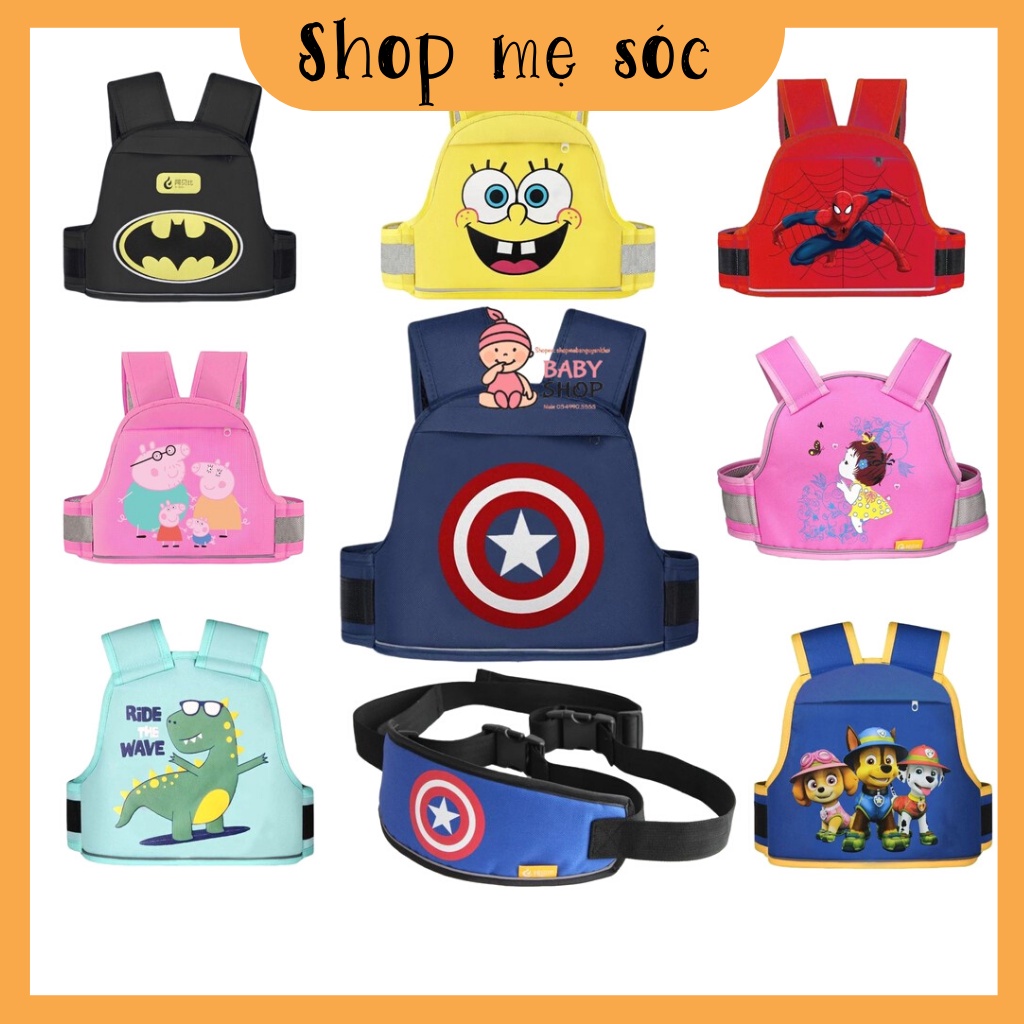 Đai xe máy cho bé ,Đai an toàn cho bé đi xe máy mesocshop