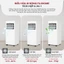 Máy lạnh di động 9000BTU nhập khẩu FUJIHOME phòng 10-35m2,điều hòa di động 1 cục làm lạnh kết nối WIFI portable air con