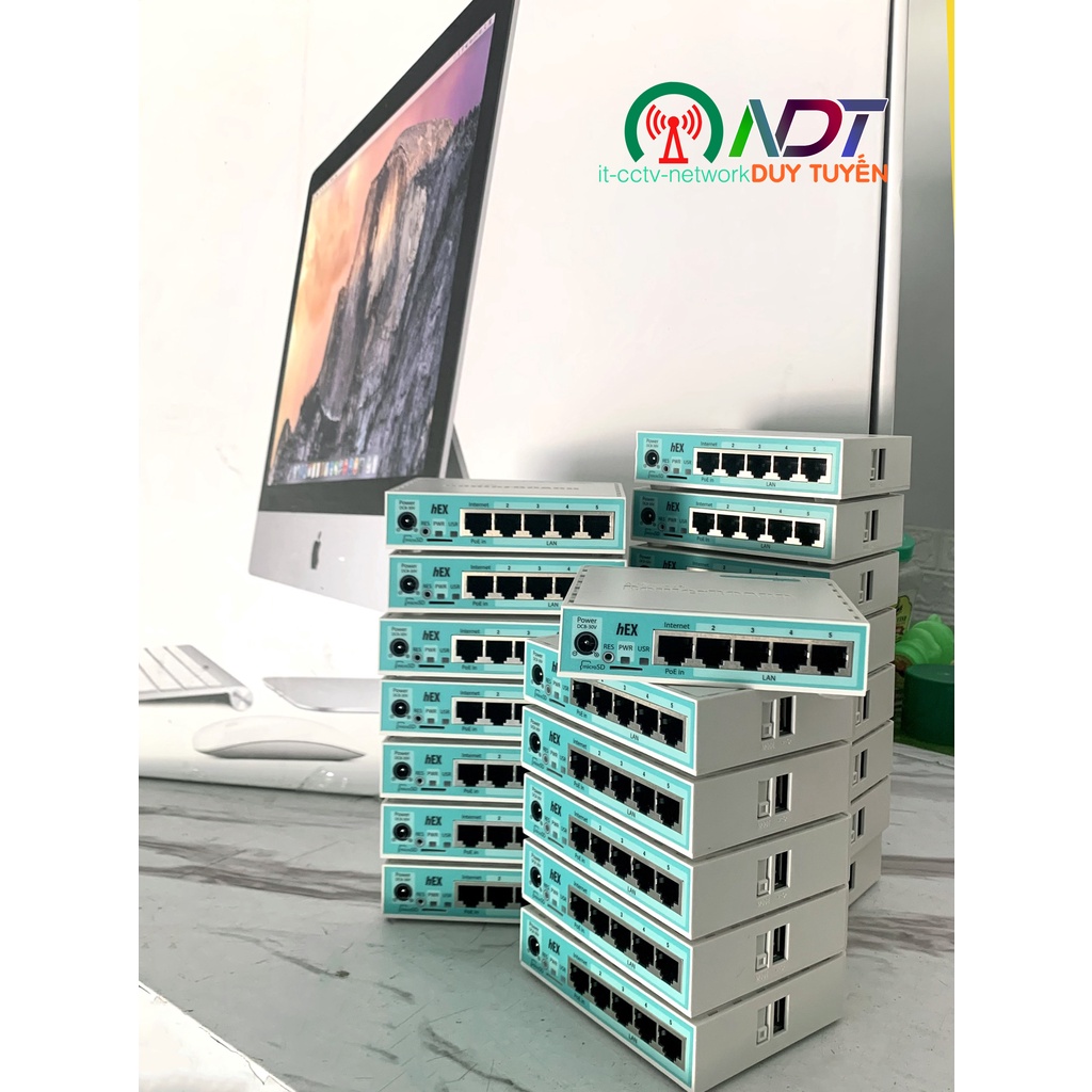 Thiết Bị Định Tuyến Router Mikrotik - RB750Gr3 Router Cân bằng tải mạng ...
