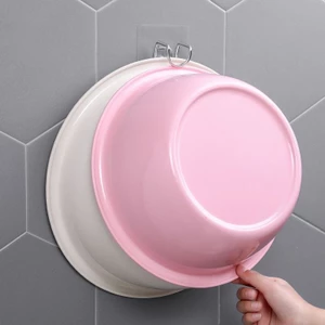 Móc Inox Dán Tường Treo Thau Chậu, Khăn, Quần Áo/ Giá Gắn Tường Treo Đồ Nhà Bếp, Nhà Tắm