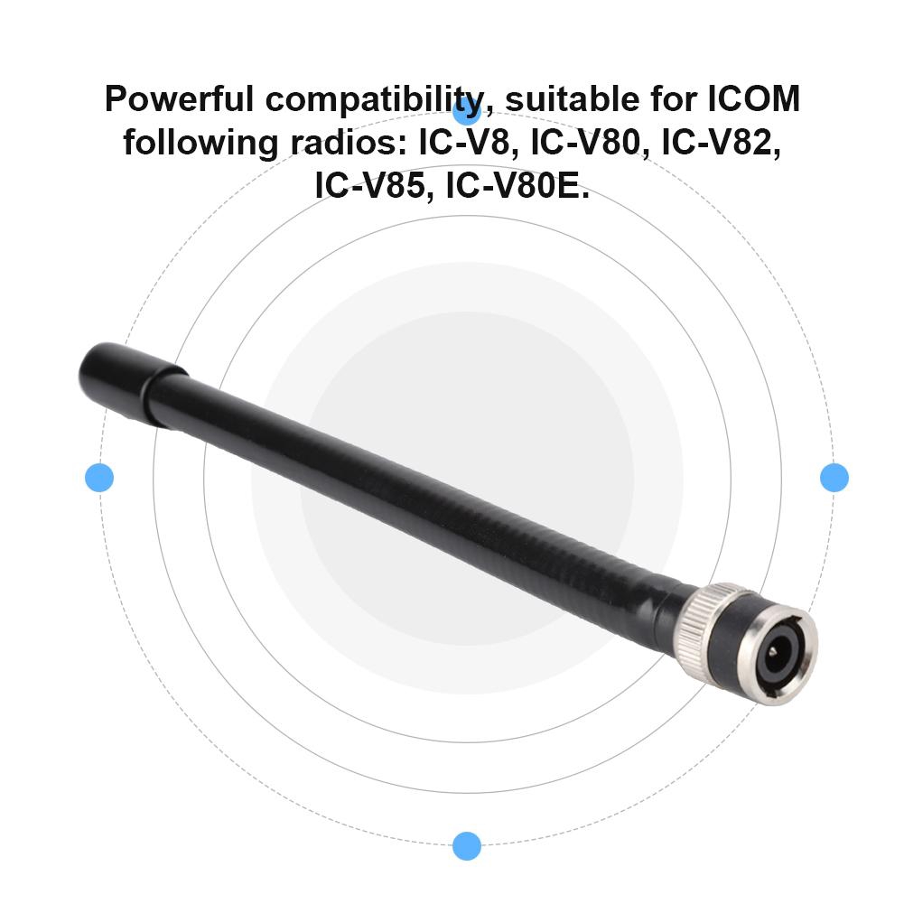 Apill V80 Cây Dầu VHF BNC Ăng Ten 136-174 MHz Cho ICOM IC-V8 IC-V80 IC-V82 IC-V85 IC-V80E Cầm Tay Rad