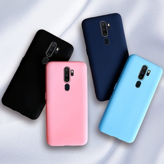 Ốp Điện Thoại Silicon Mềm Màu Trơn Cho Oppo A37 A71 A52 A92 A3S A5 Ax5 Ax7 A7 A5S A9 2020
