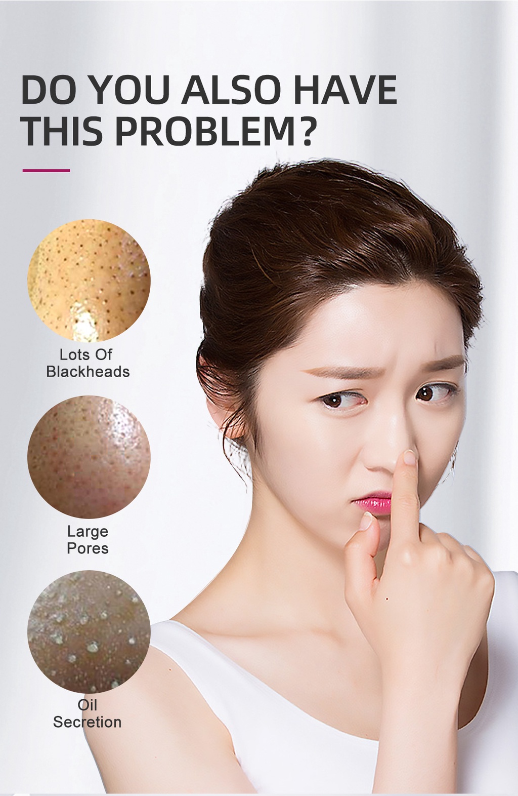 Mô tả RtopR Mango Blackhead Remover Mask  Mặt nạ xoài RtopR kèm 50 giấy lột/ serum loại bỏ mụn đầu đen và thu nhỏ lỗ chân lông - 3