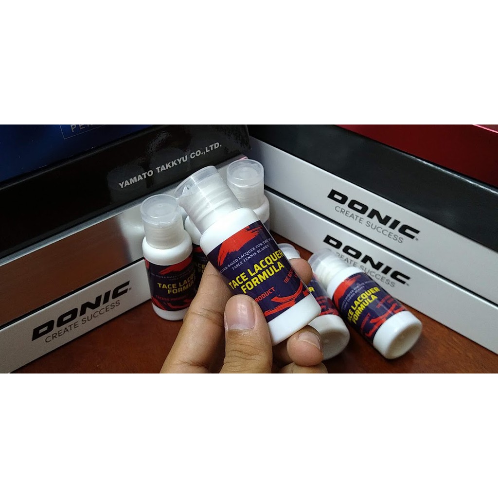 [Xỉ, lẻ, CTV] Keo chống tước gỗ, chống bẩn cán, bảo vệ vợt bóng bàn Tace laquer formula 30ML