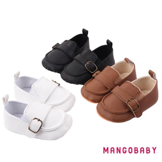 Giày Unisex Hàng Ngày MG-Baby Boy, Giày Co Giãn Trẻ Sơ Sinh Chống Trơn Trượt Màu Trơn