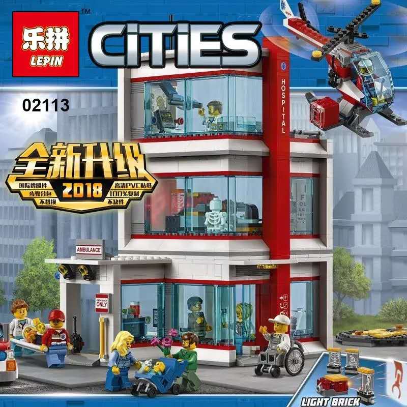Ch i L p Rap lepin 02113 lego 60204 B nh Vi n Thanh Ph