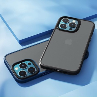 [ HÀNG CHÍNH HÃNG ] Ốp lưng ROCK nhám viền mềm chống sốc - chống vân cho iphone 13/13pro/13promax