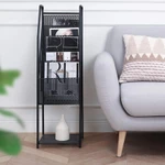 (ẢNH THẬT) Kệ Sách Đứng Đa Tầng, Giá Sách Để Sách Báo Tạp Chí 5 Tầng Bằng Kim Loại Cao Cấp Không Gỉ — ảnh 3