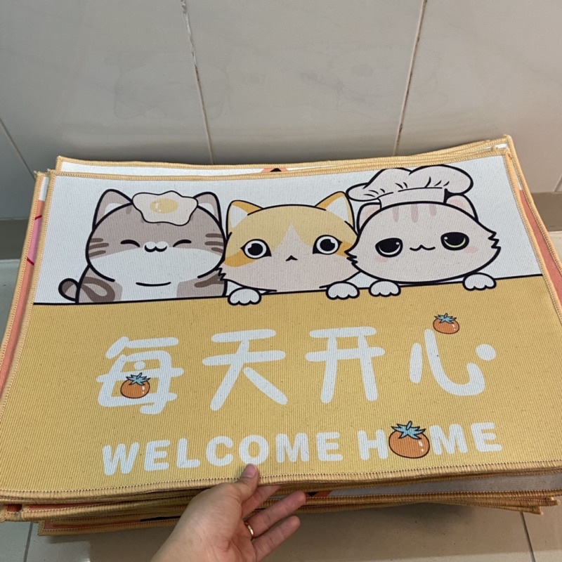 Thảm dặm chân nhiều hình ảnh - thảm chân 40x60cm