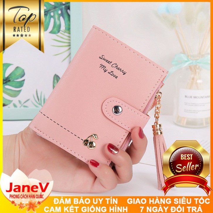 free ship [6 MÀU] Ví Nữ Mini Ngắn Cầm Tay Phong Cách Hàn Quốc TVNN161
