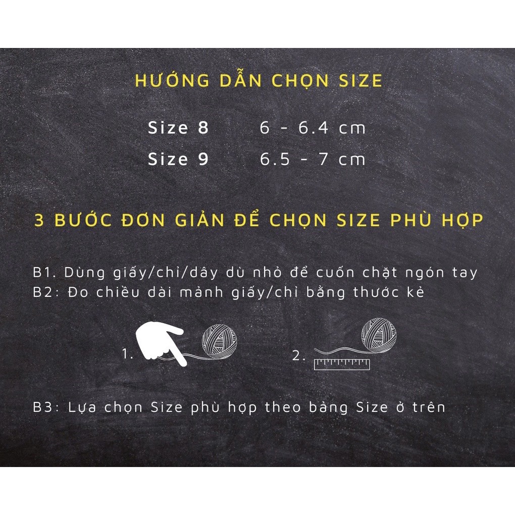 Nhẫn Nam Nữ Mix Ring Phong Cách Hiphop Màu Đen Bạc Đẹp Cao Cấp - Nhẫn Chất liệu Titan Không Gỉ - Horizon