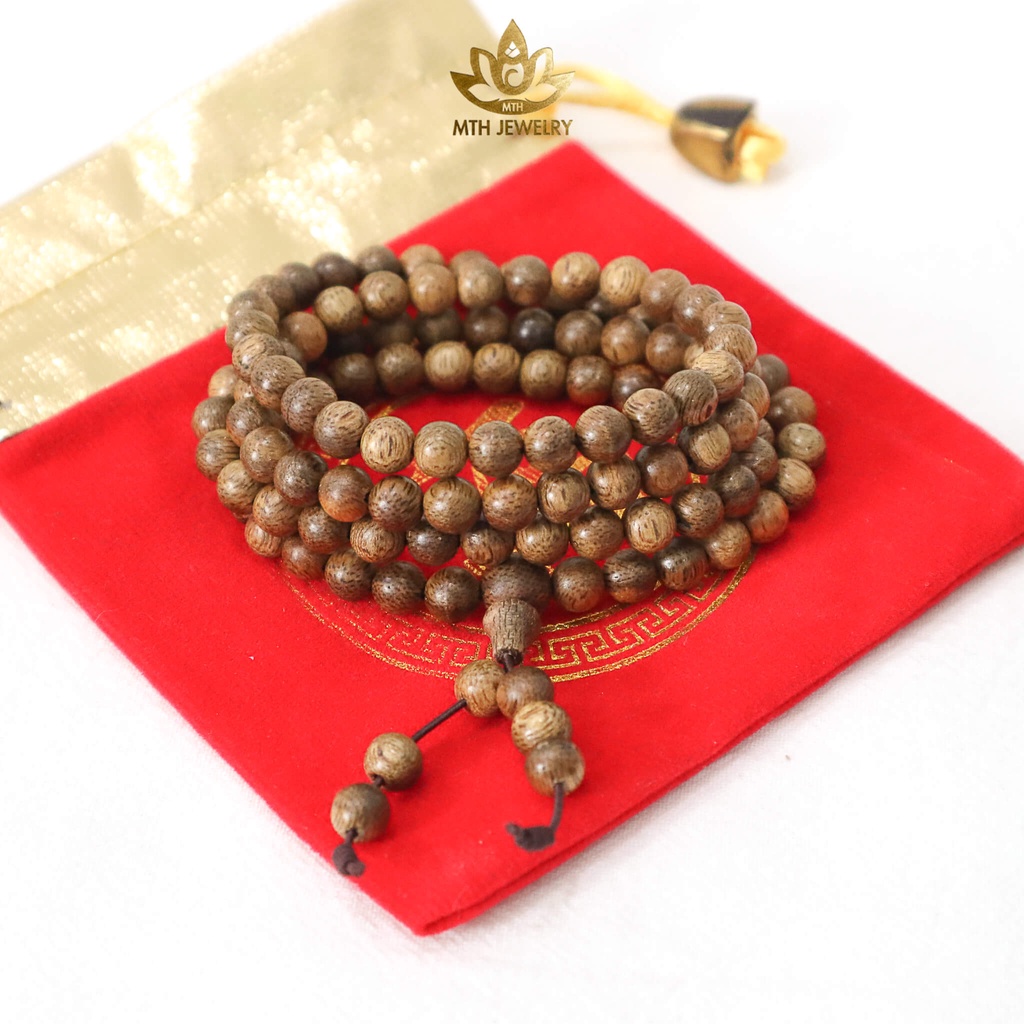 Ảnh Vòng Tay Trầm Hương MTH JEWELRY Đeo Tay Dạng Chuỗi Hạt 108 Size 6mm 1