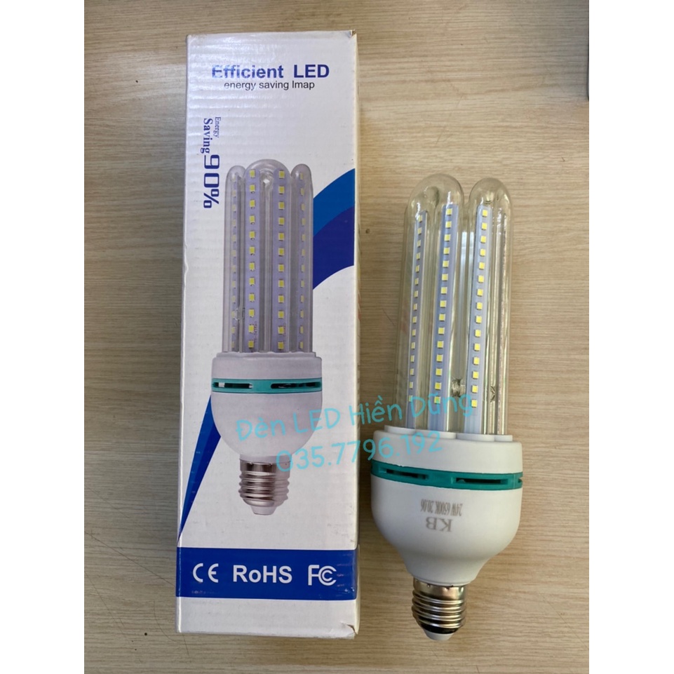 BÓNG ĐÈN LED 5W, 7W, 9W, 12W, 16W, 24W, 36W CHỮ U - NGUỒN 220V SIÊU ...