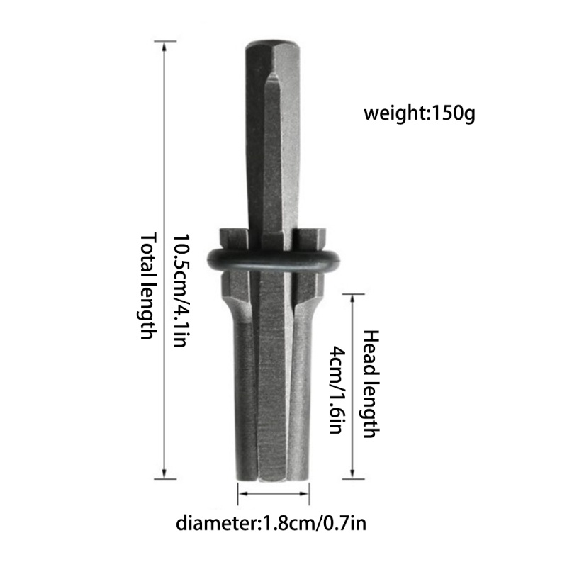MIS 10 Chiếc Dụng Cụ Cầm Tay 5 8 Inch Cắm Shim Nêm Nêm Shims Bê Tông Đá Đá Đá Bộ Chia Đá Cẩm Thạch Đá Granite