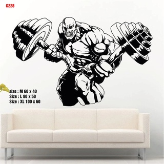 Decal dán tạo động lực cho khách hàng, tăng 200% sức mạnh trong phòng Gym P15