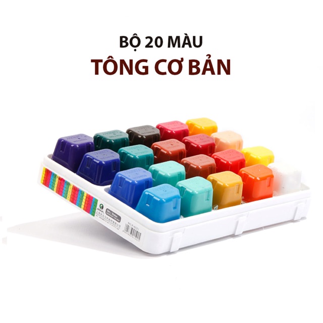 Màu Gouache Jelly Marie'sBộ 20 màu cơ bản Shopee Việt Nam
