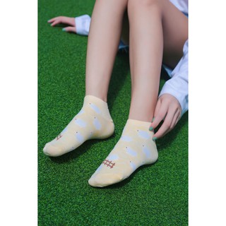 [MUA 2 TẶNG 1]Tất vớ nữ cổ ngắn hình cừu Kikiya Hàn Quốc cao cấp W-A-002 (Chính Hãng)