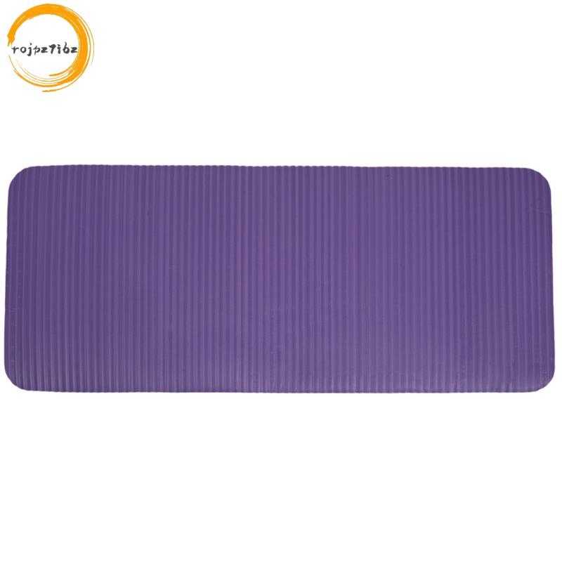 Yoga Đầu Gối Miếng Lót 15Mm Thảm Tập Yoga Lớn Dày Pilates Tập Thể Dục Pilates Tập Luyện Thảm Chống Trơn Trượt Cắm Trại Thảm