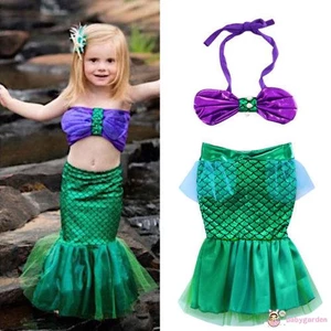 Set đồ bơi hóa trang nàng tiên cá xinh xắn cho bé gái